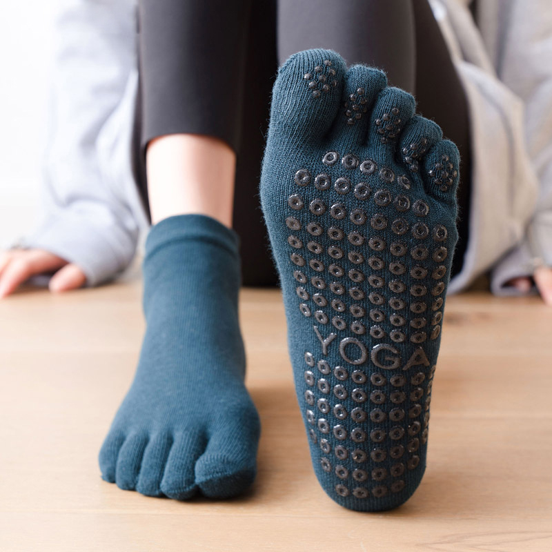 Medias Para Pilates Y Yoga - 안티-슬립 여성 필라테스 양말 다섯 발가락