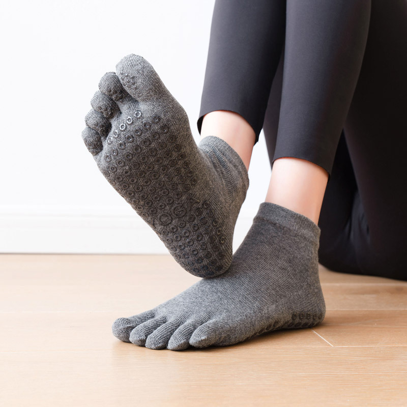 안티-슬립 여성 필라테스 양말 다섯 발가락 실리콘 미끄 - Medias Para Pilates Y Yoga 리뷰 및 가격