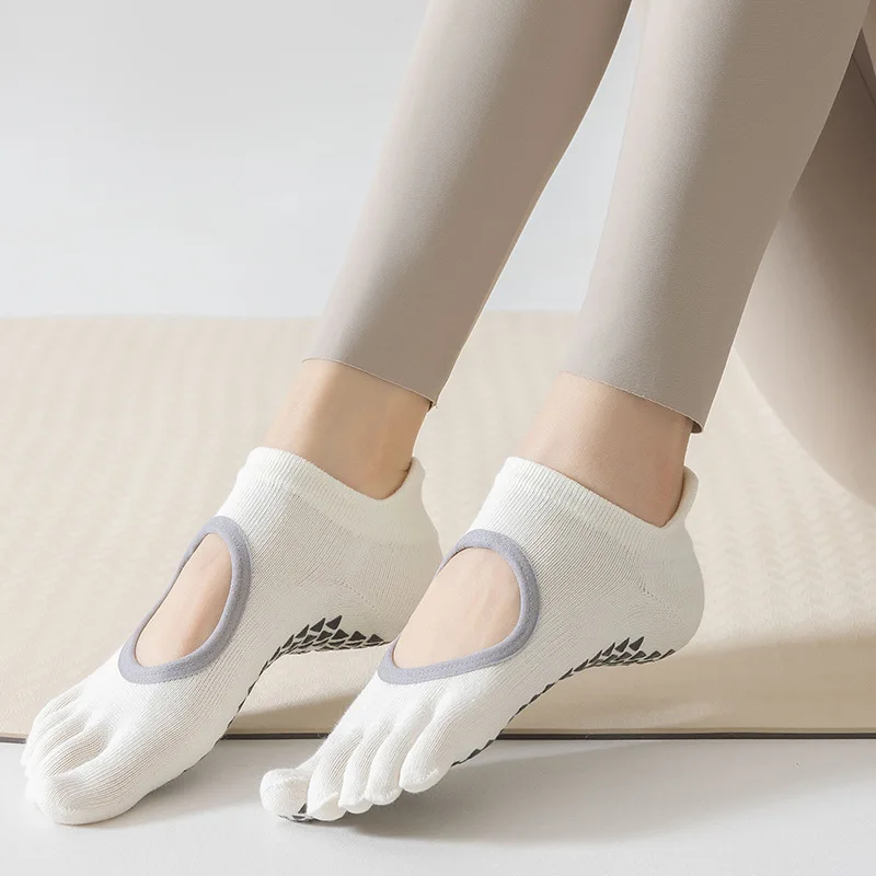 여성용 5손가락 요가 양말 전문 미끄럼 방지 실내 스포 - Medias Para Pilates Y Yoga 리뷰 및 가격