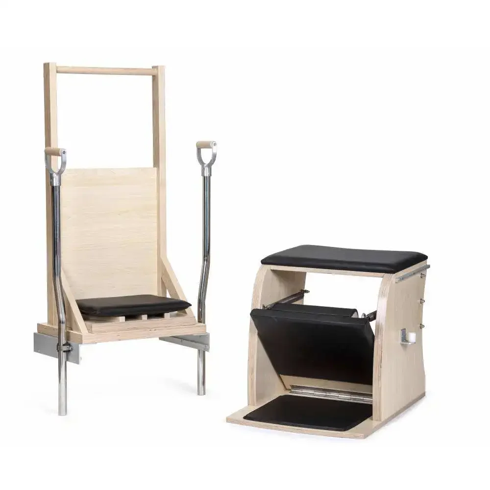 내구성 있는 휴대용 고품질 요가 운동 기구 나무 원다  - Pilates Yoga Chair 리뷰 및 가격