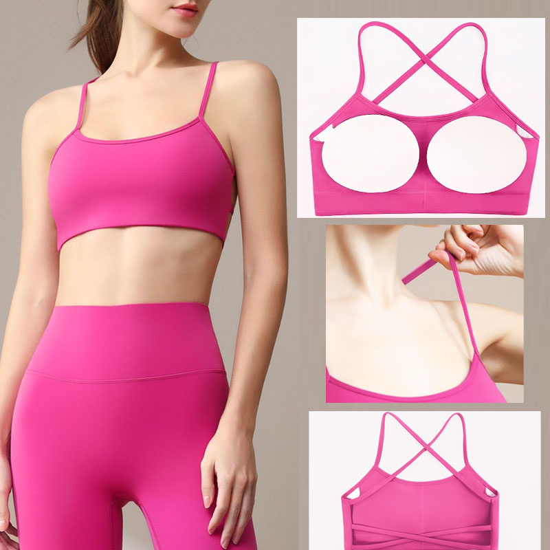 Aiithuug Crisscross Back 요가 브래 - Pilates Yoga Top 리뷰 및 가격