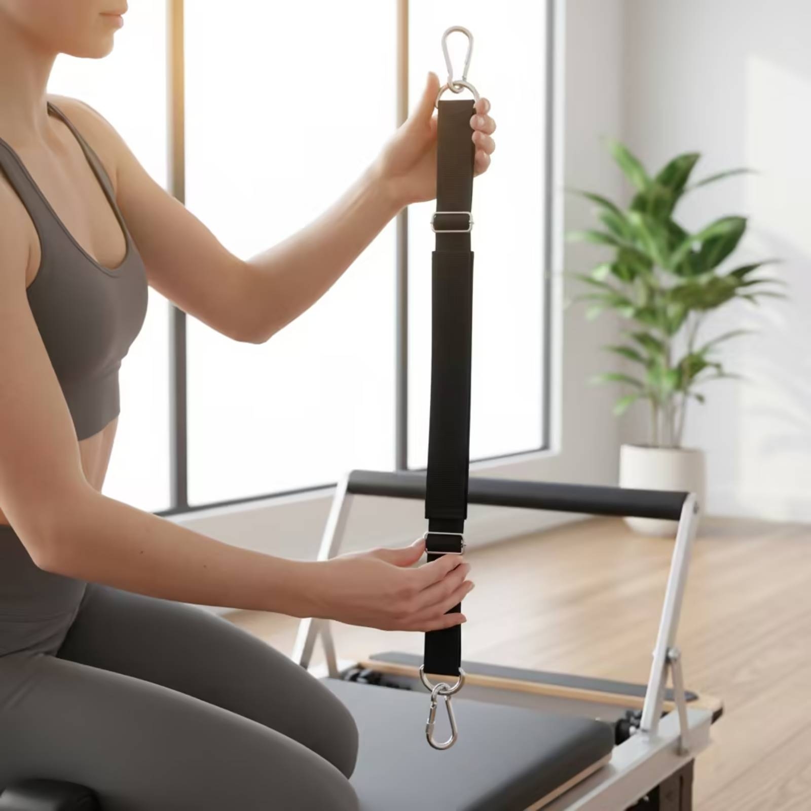조절 가능한 후크 스트랩 스티치 후크 스트랩 피트니스  - Pilates & Yoga Studio Alineacion 리뷰 및 가격