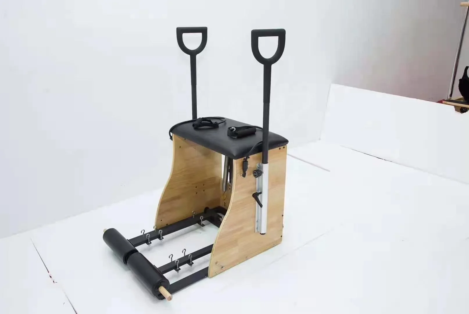 스포츠 바디핏 요가 운동용 오크 메이플 우드 화이트 시 - Pilates Yoga Chair 리뷰 및 가격