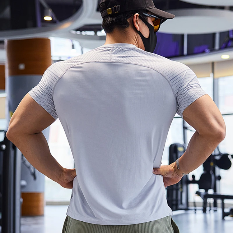 남성용 스포츠 티셔츠 드라이핏 반팔 상의, 러닝 압박  - Pilates Yoga Top 리뷰 및 가격