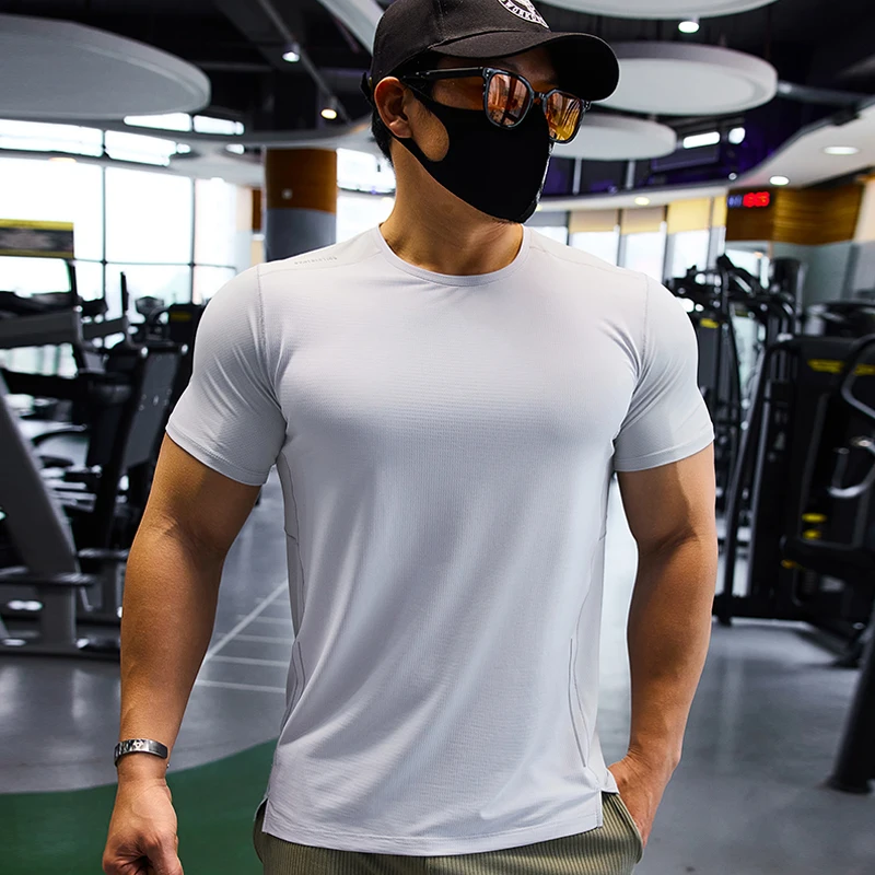 남성용 스포츠 티셔츠 드라이핏 반팔 상의, 러닝 압박  - Pilates Yoga Top 리뷰 및 가격