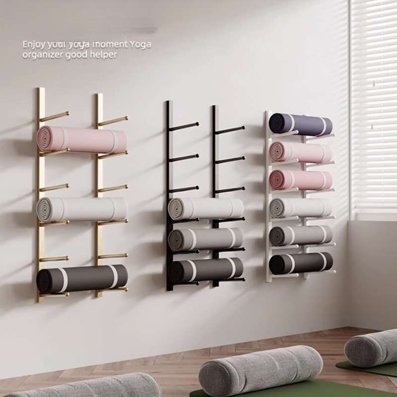 요가 스튜디오 벽걸이 대용량 수납 시스템, 요가 매트  - Pilates Yoga Garage 리뷰 및 가격