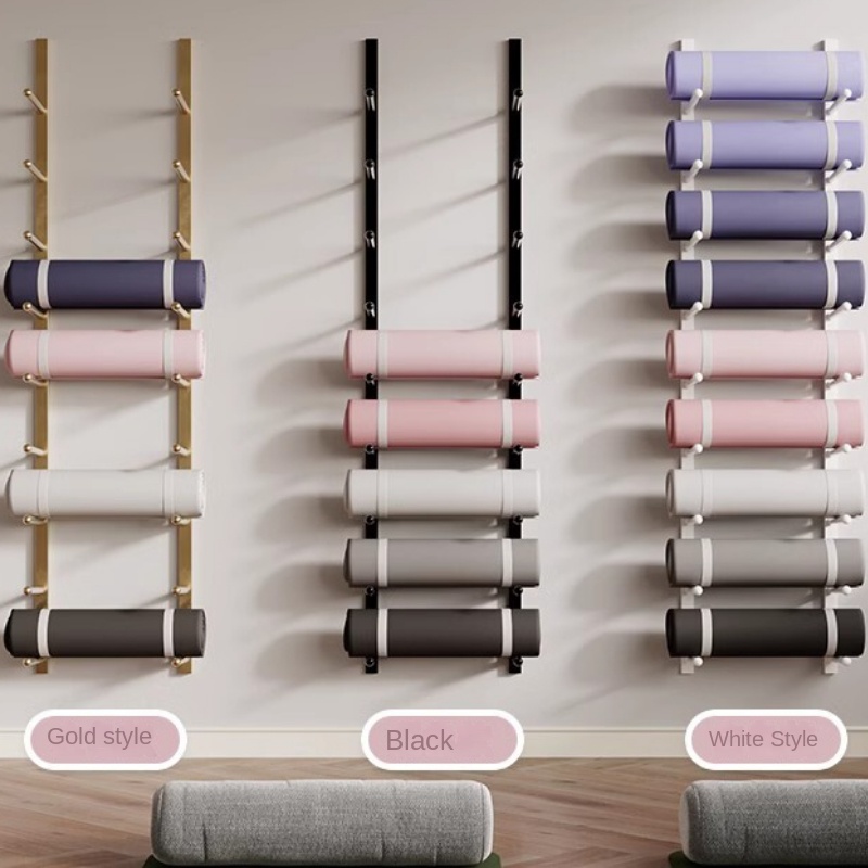 요가 스튜디오 벽걸이 대용량 수납 시스템, 요가 매트  - Pilates Yoga Garage 리뷰 및 가격
