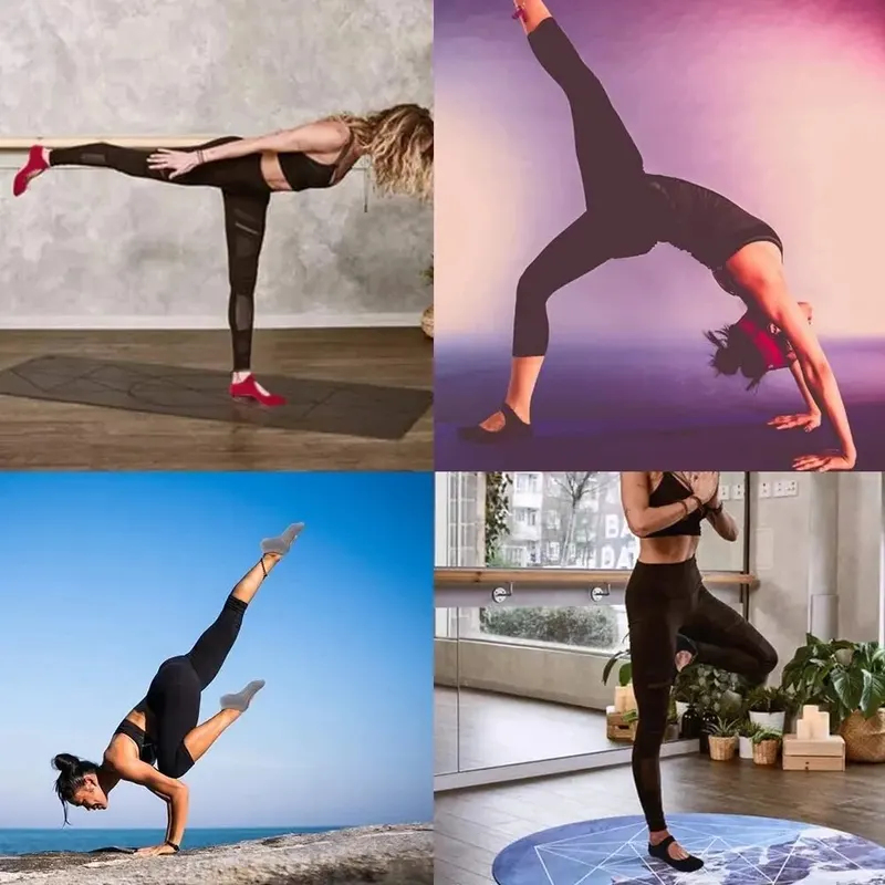 백리스 논슬립 피트니스 요가 양말 코튼 여성 스포츠 필 - Medias Para Pilates Y Yoga 리뷰 및 가격